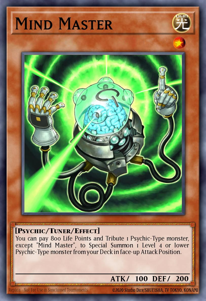 Mind Master Yu-Gi-Oh card