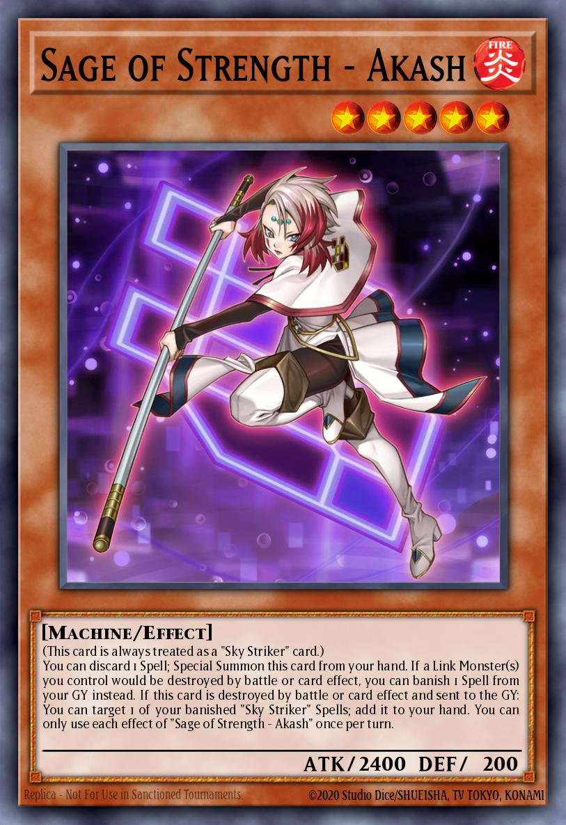 Sage of Strength - Akash Yu-Gi-Oh card