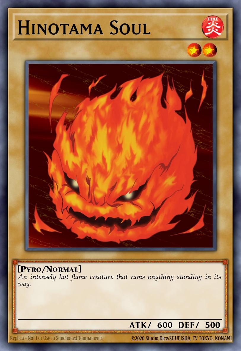 Hinotama Soul Yu-Gi-Oh card