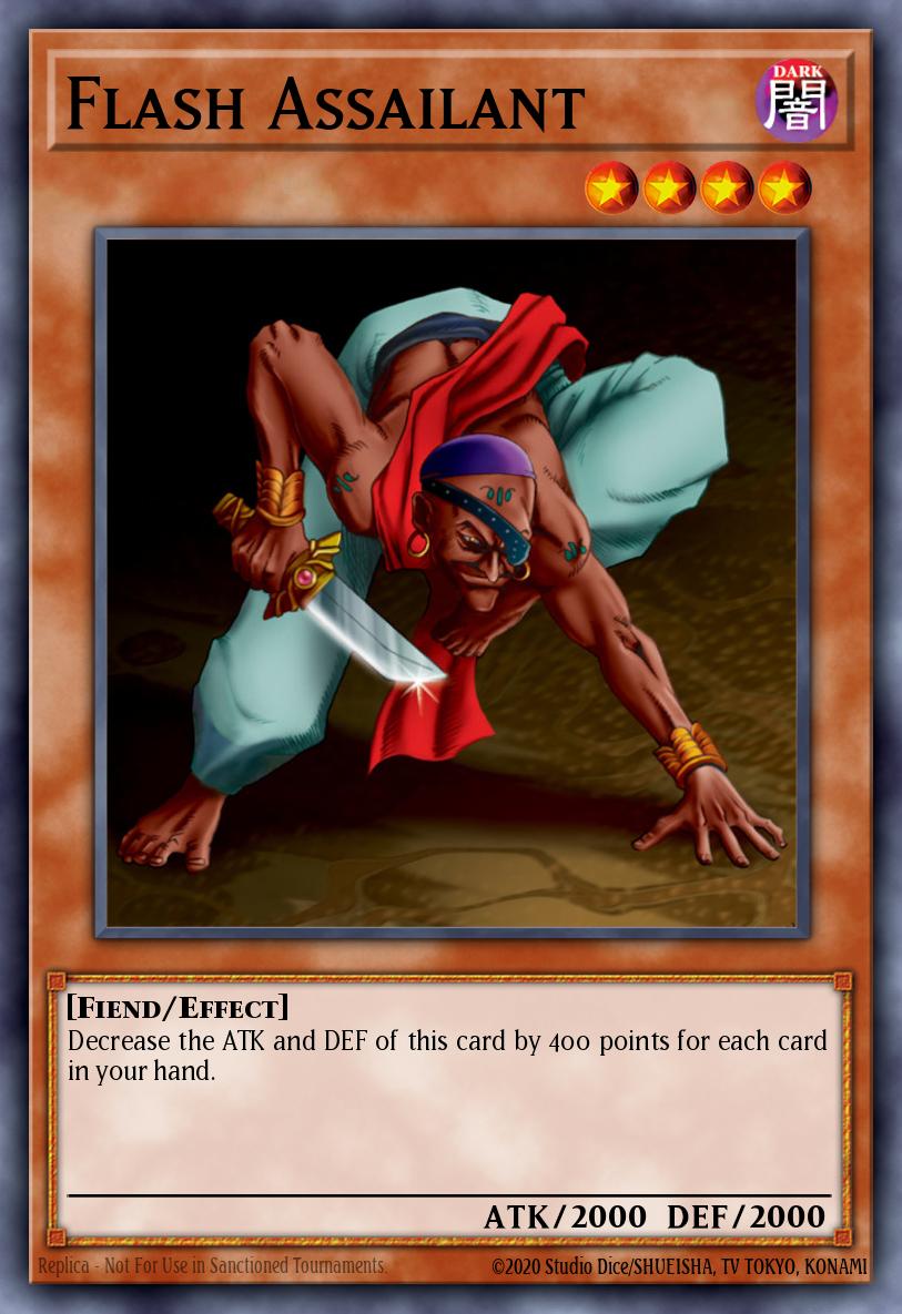 Flash Assailant Yu-Gi-Oh card
