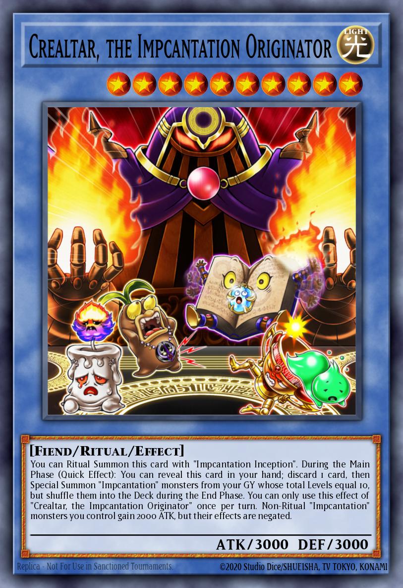 Crealtar, the Impcantation Originator Yu-Gi-Oh card