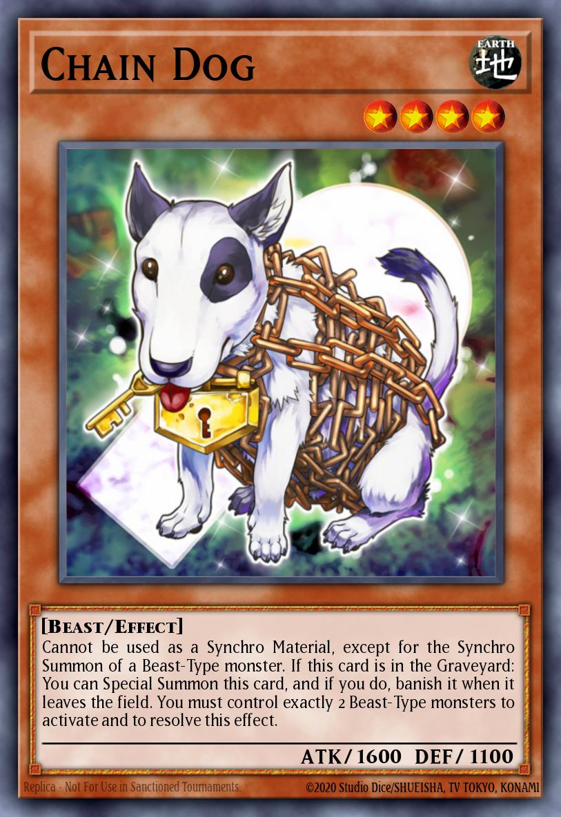 Chain Dog Yu-Gi-Oh card