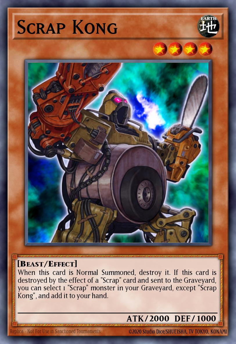Scrap Kong Yu-Gi-Oh card