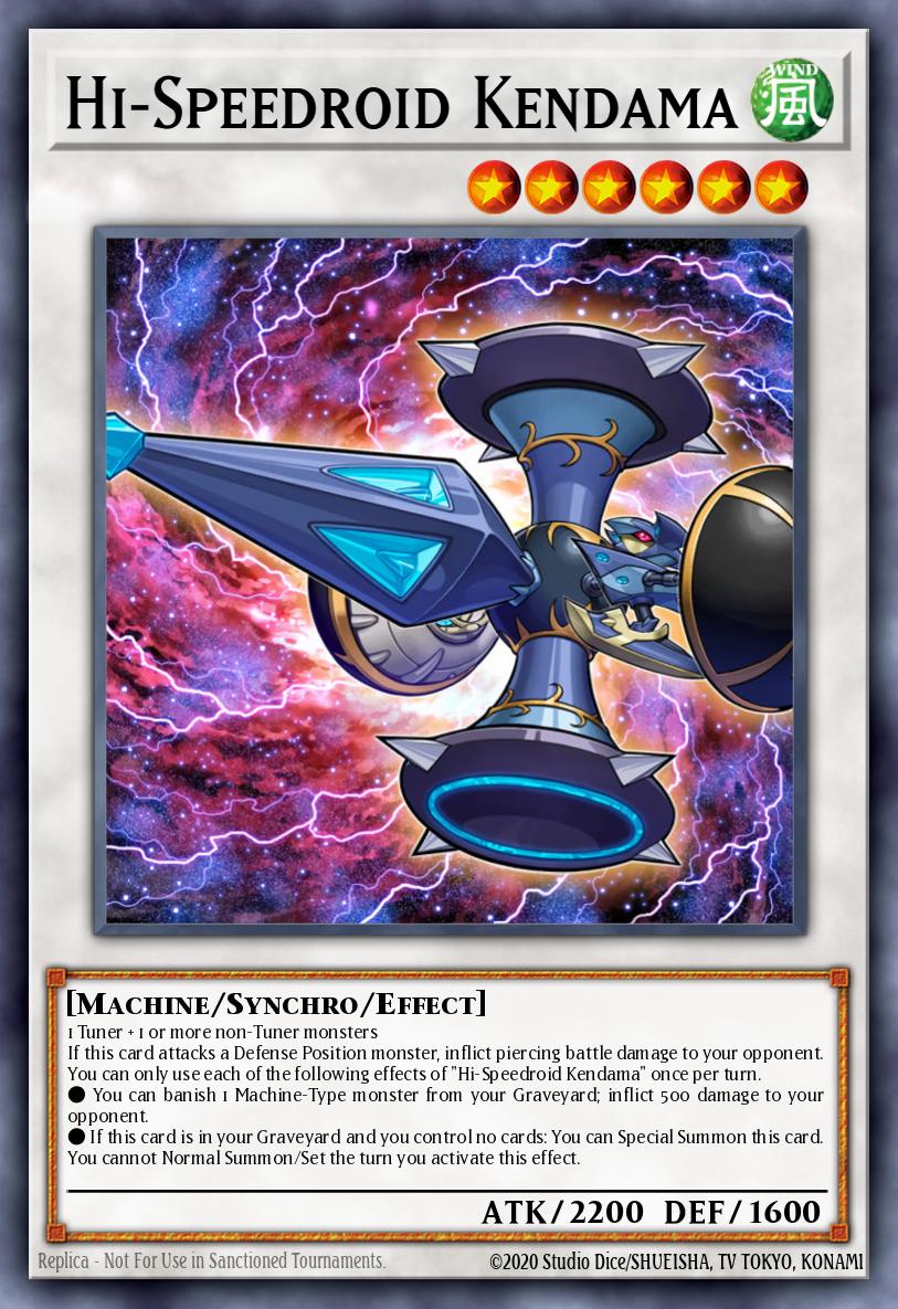 Hi-Speedroid Kendama Yu-Gi-Oh card