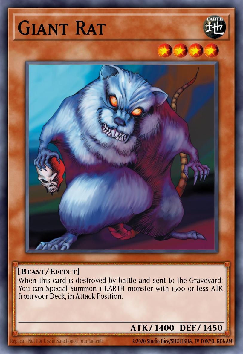 Giant Rat Yu-Gi-Oh card
