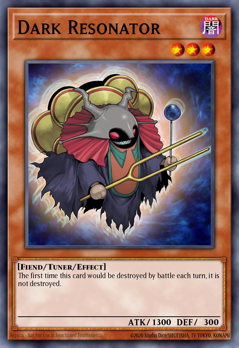 Dark Resonator Yu-Gi-Oh card