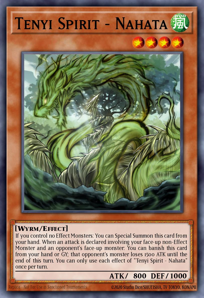 Tenyi Spirit - Nahata Yu-Gi-Oh card