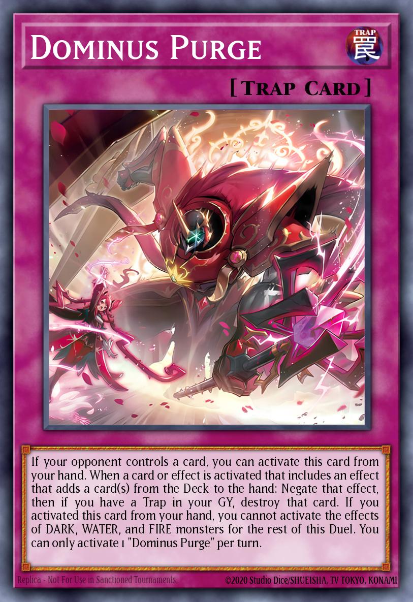 Dominus Purge Yu-Gi-Oh card