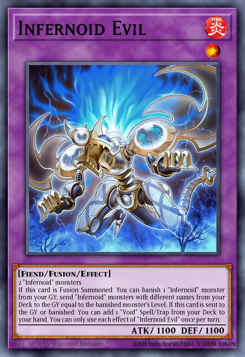 Infernoid Evil Yu-Gi-Oh card