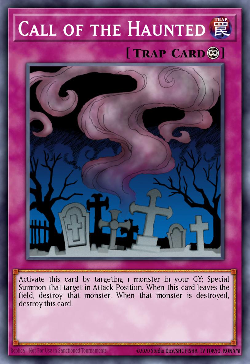 Call of the Haunted Yu-Gi-Oh card