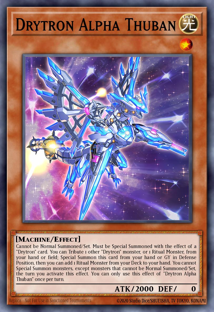 Drytron Alpha Thuban Yu-Gi-Oh card