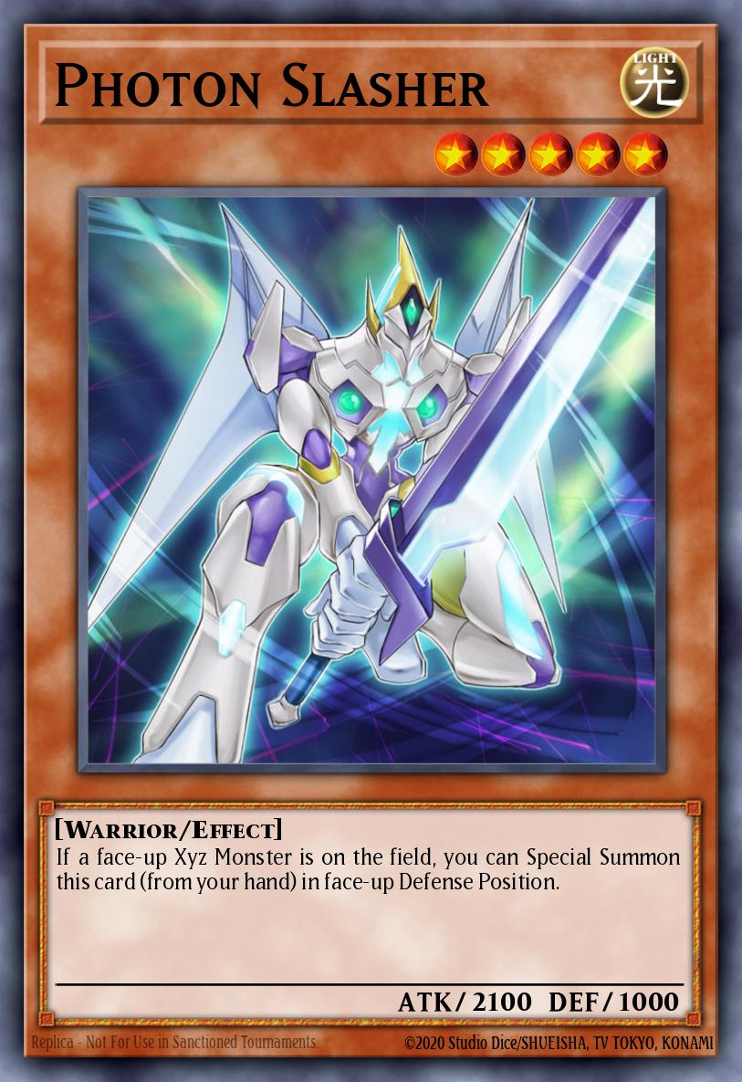 Photon Slasher Yu-Gi-Oh card