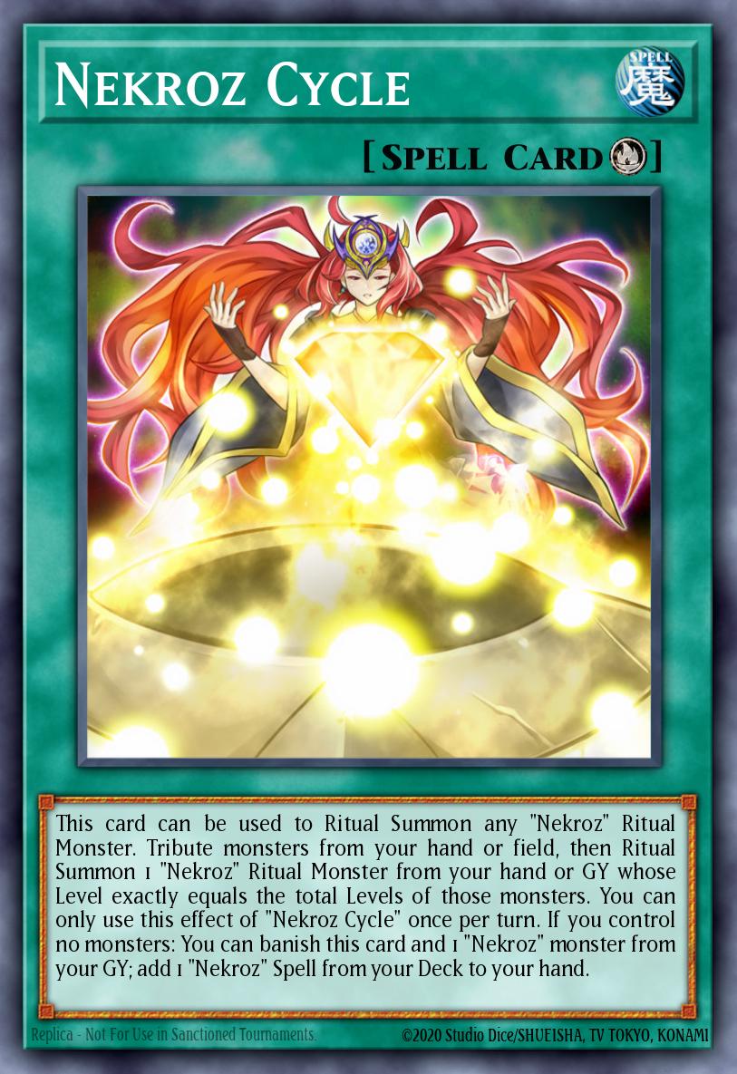 Nekroz Cycle Yu-Gi-Oh card
