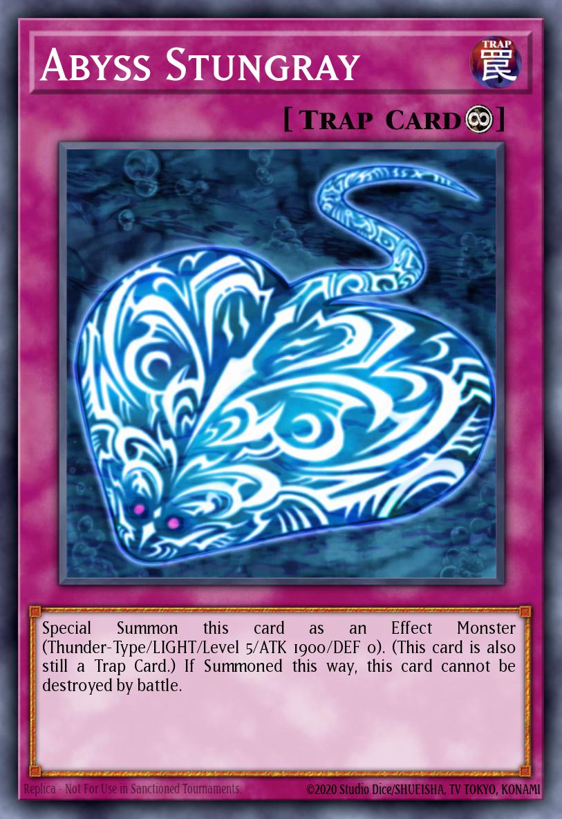 Abyss Stungray Yu-Gi-Oh card