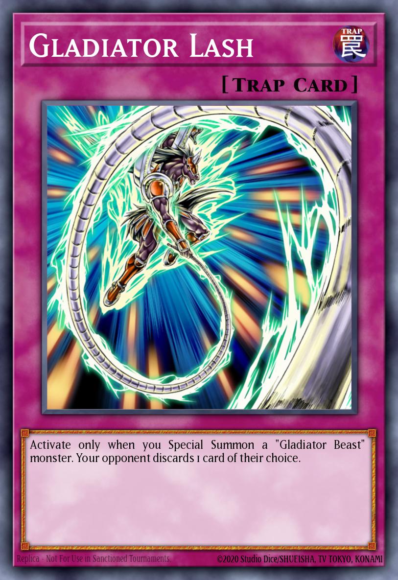 Gladiator Lash Yu-Gi-Oh card