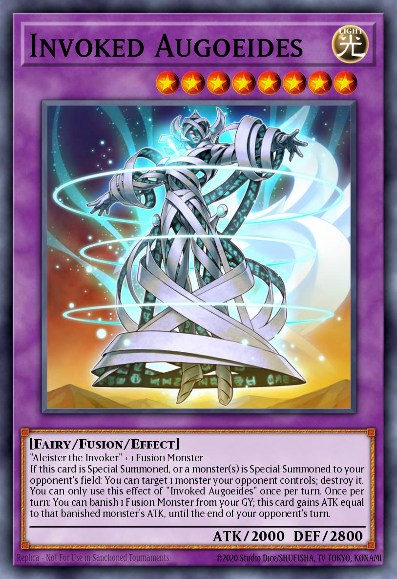 Invoked Augoeides Yu-Gi-Oh card