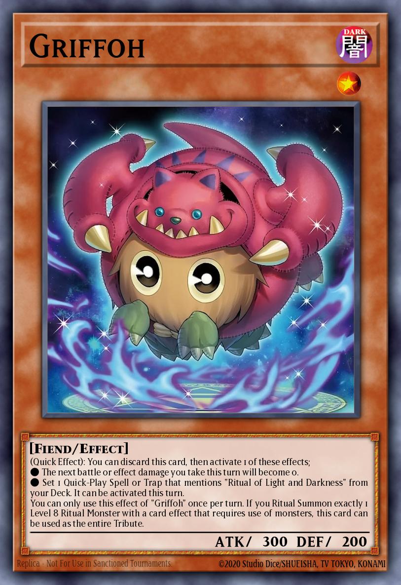 Griffoh Yu-Gi-Oh card