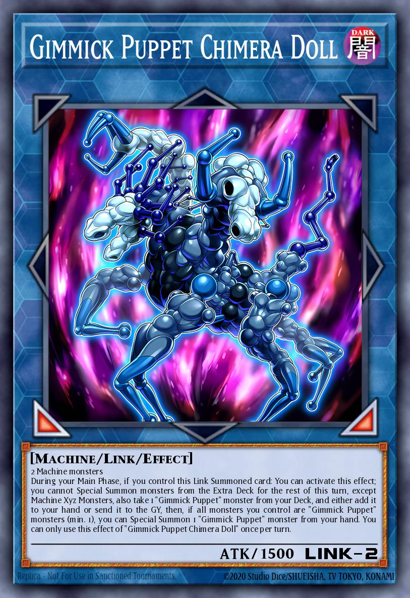Gimmick Puppet Chimera Doll Yu-Gi-Oh card