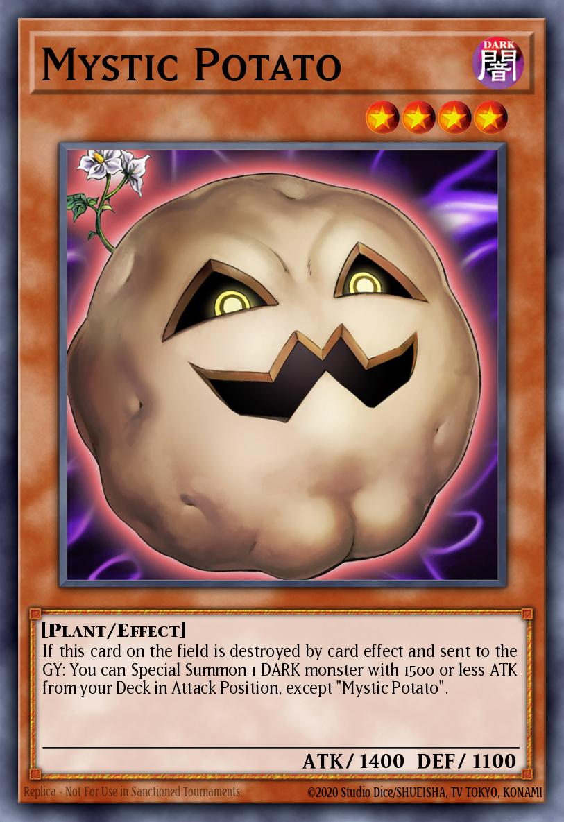 Mystic Potato Yu-Gi-Oh card