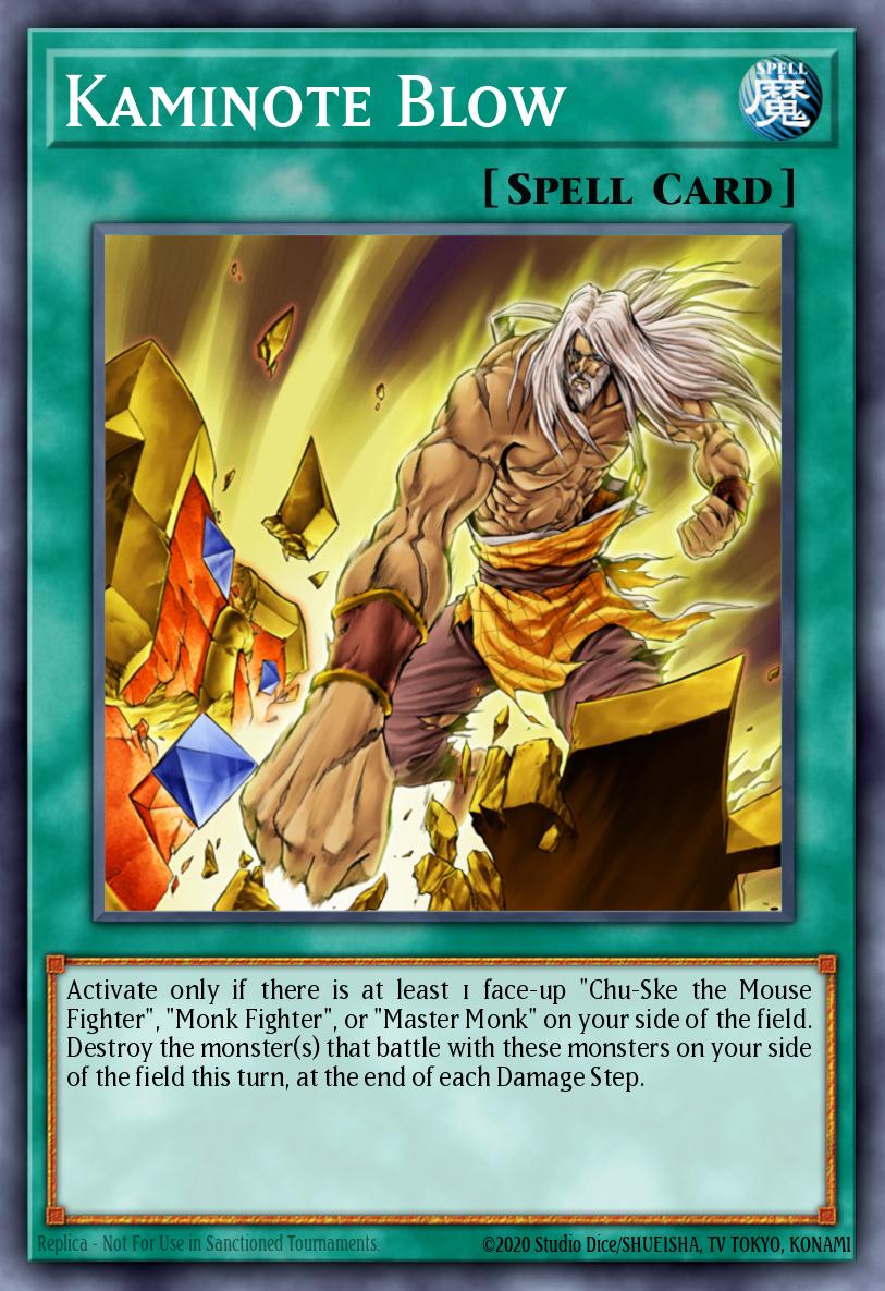 Kaminote Blow Yu-Gi-Oh card