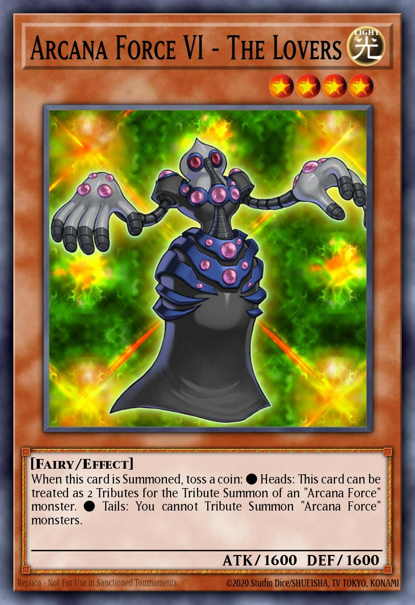 Arcana Force VI - The Lovers Yu-Gi-Oh card