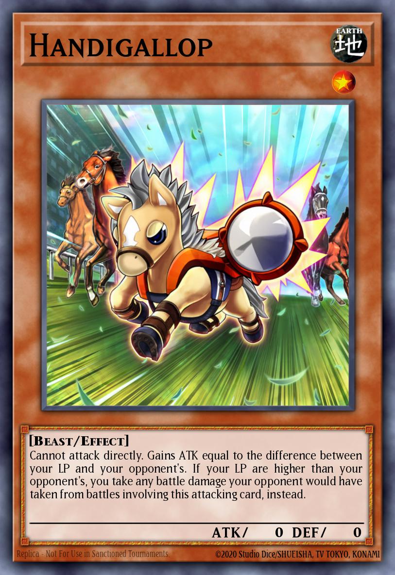 Handigallop Yu-Gi-Oh card