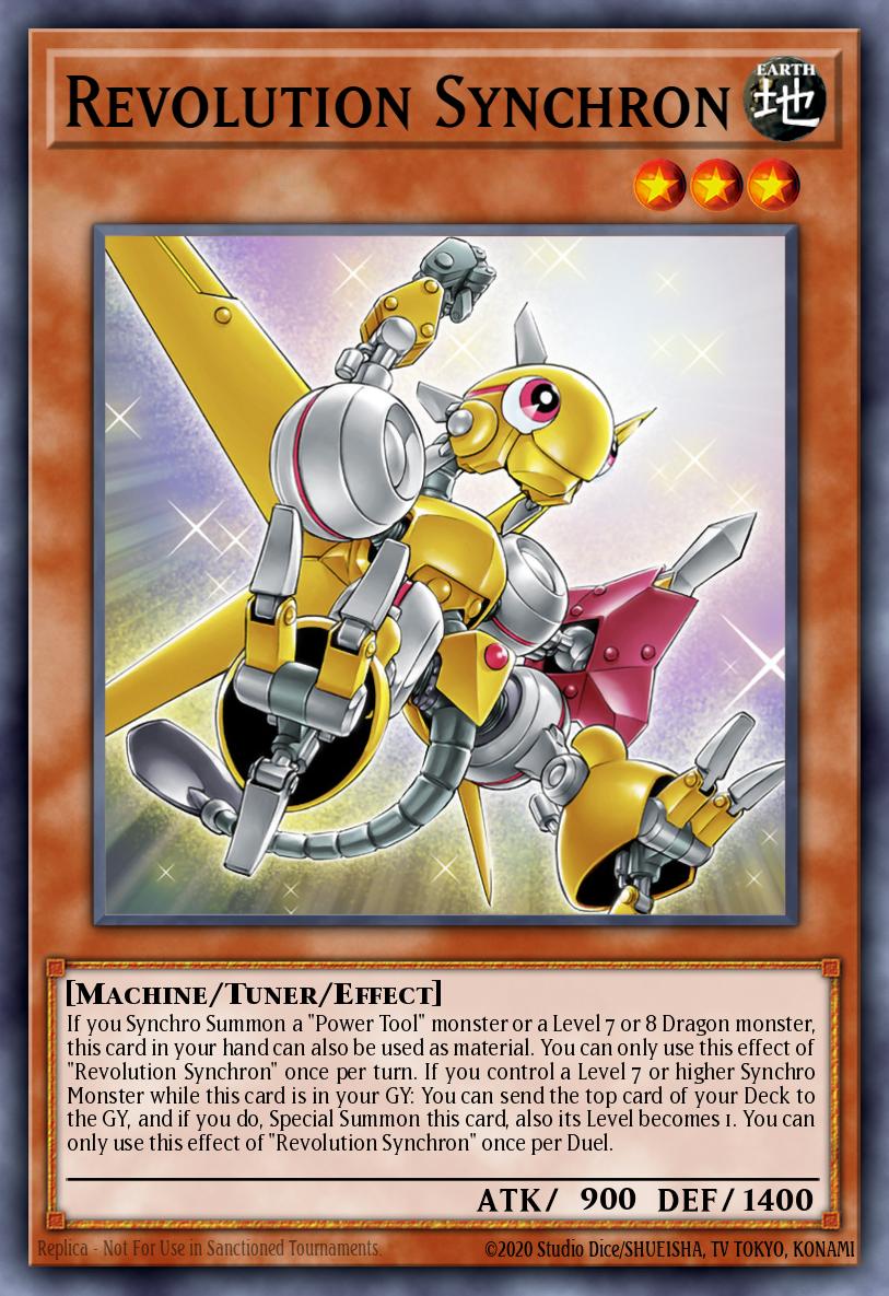 Revolution Synchron Yu-Gi-Oh card