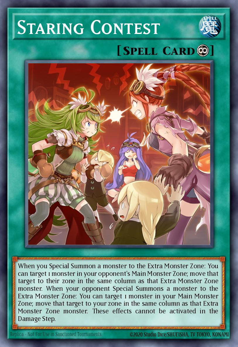 Staring Contest Yu-Gi-Oh card