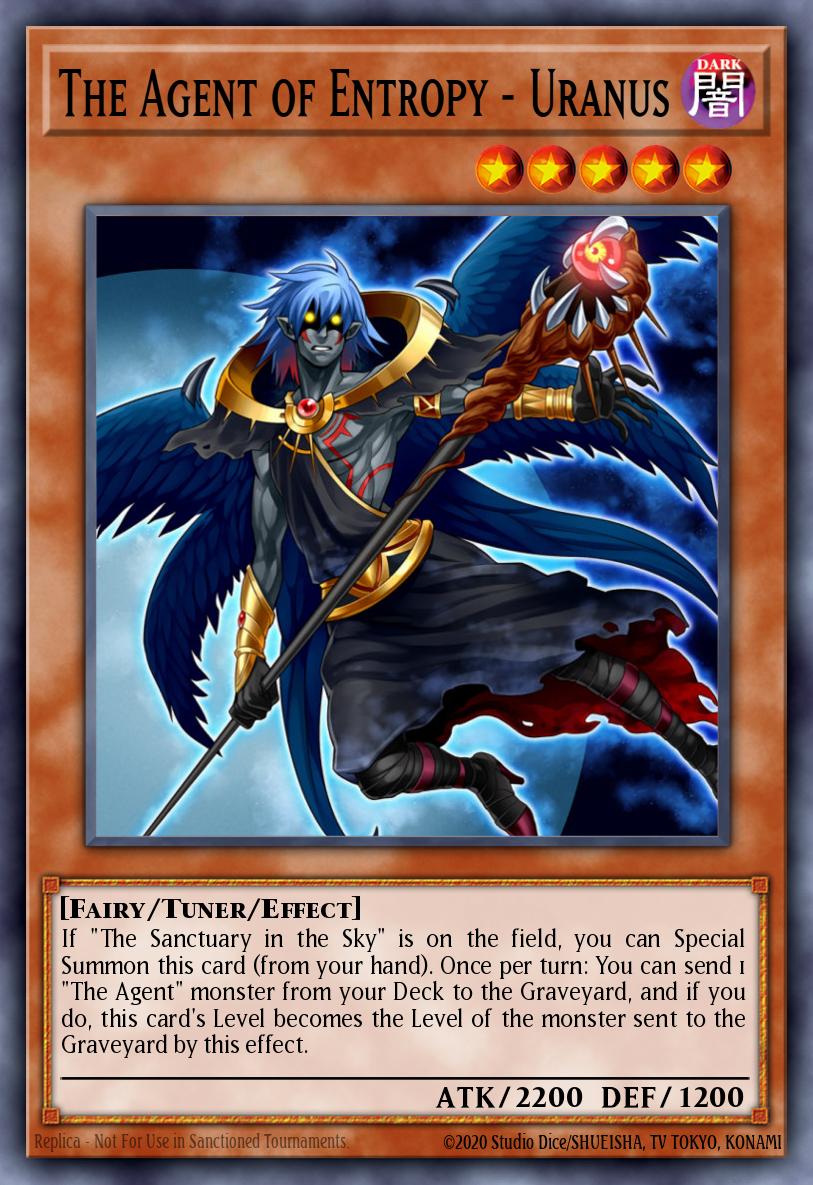 The Agent of Entropy - Uranus Yu-Gi-Oh card