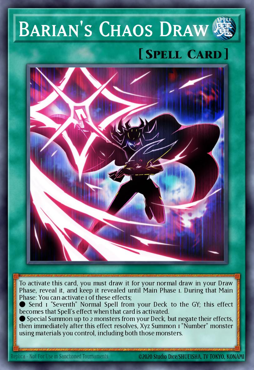 Barian's Chaos Draw Yu-Gi-Oh card