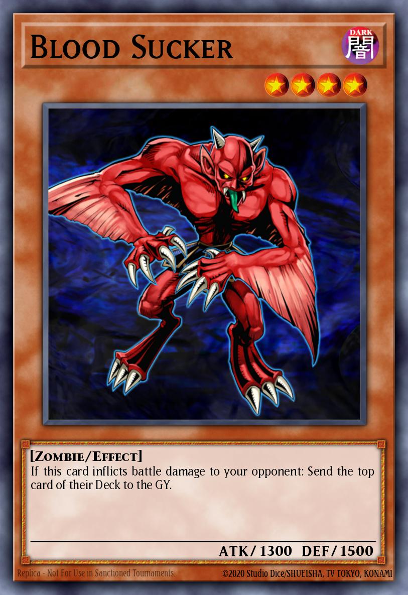 Blood Sucker Yu-Gi-Oh card