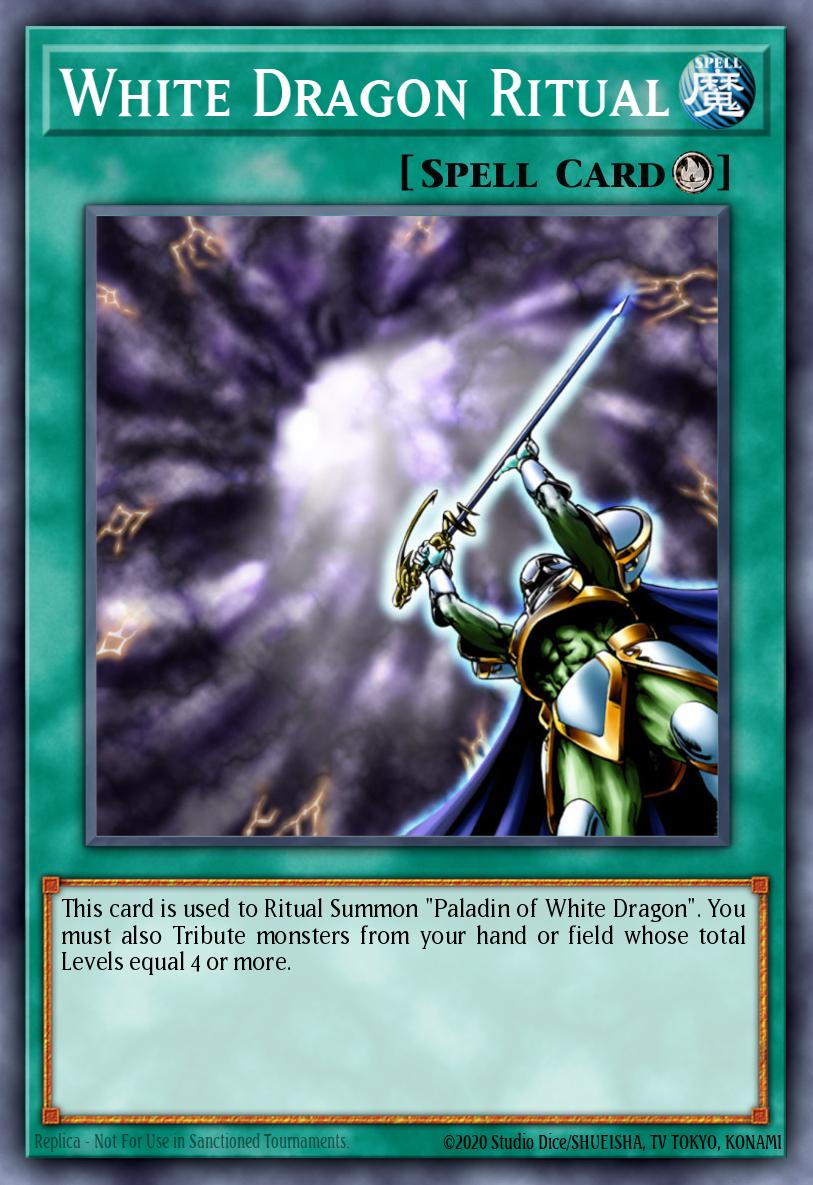White Dragon Ritual Yu-Gi-Oh card
