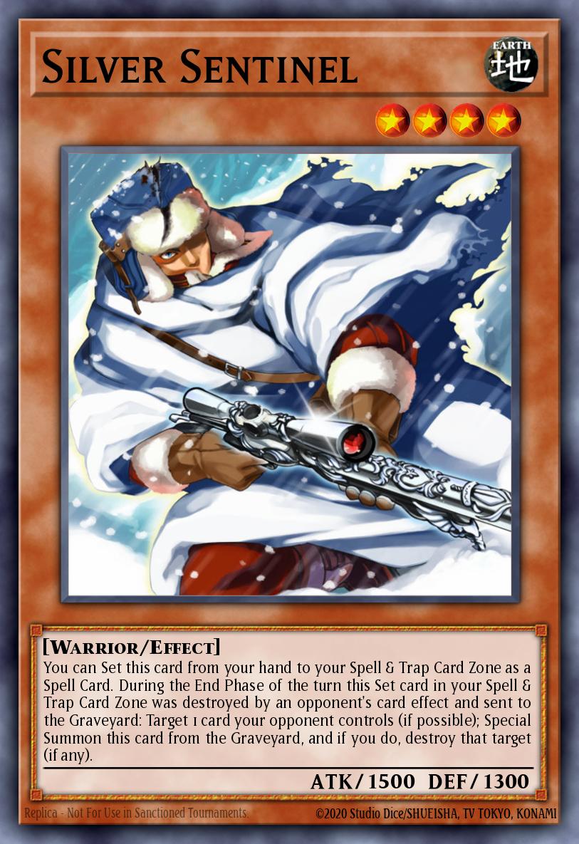 Silver Sentinel Yu-Gi-Oh card
