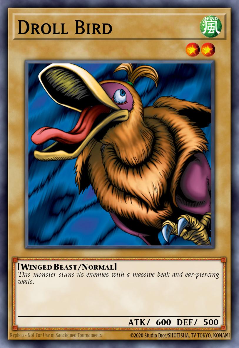 Droll Bird Yu-Gi-Oh card
