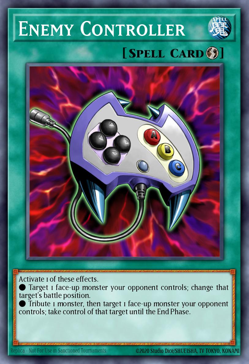 Enemy Controller Yu-Gi-Oh card