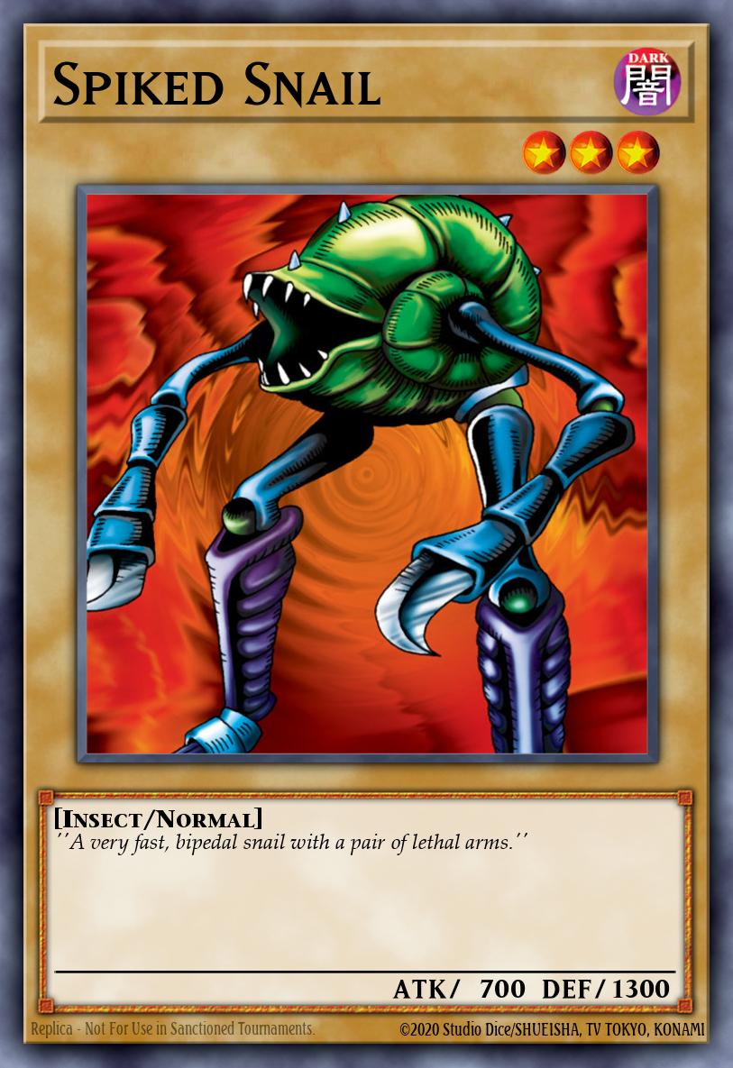 Spiked Snail Yu-Gi-Oh card