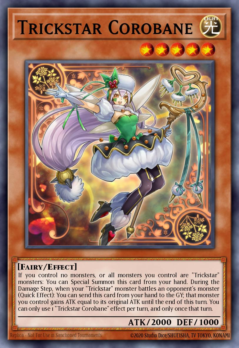 Trickstar Corobane Yu-Gi-Oh card