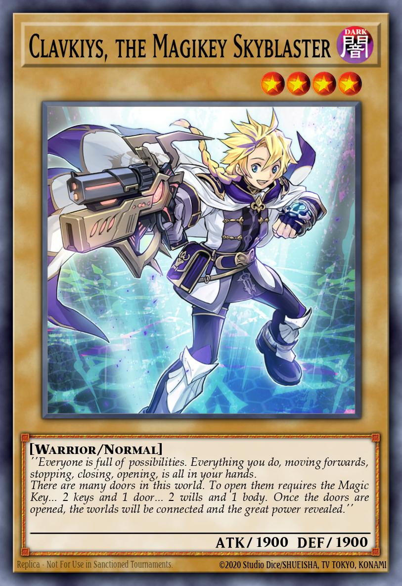 Clavkiys, the Magikey Skyblaster Yu-Gi-Oh card