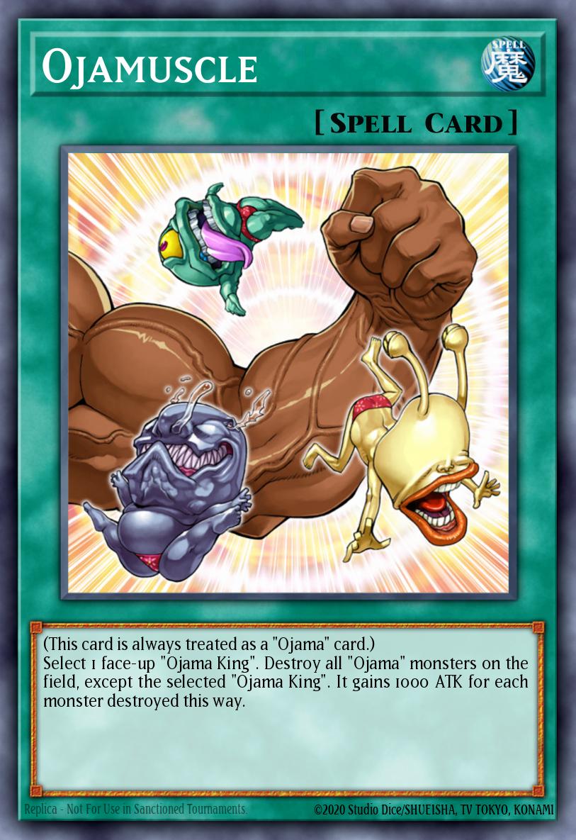 Ojamuscle Yu-Gi-Oh card