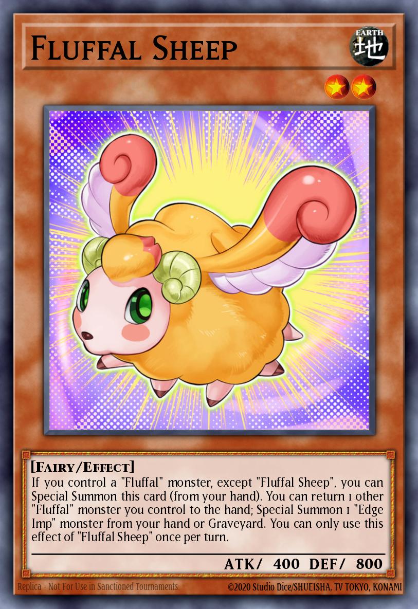 Fluffal Sheep Yu-Gi-Oh card