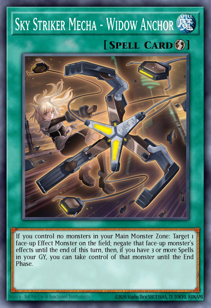 Sky Striker Mecha - Widow Anchor Yu-Gi-Oh card