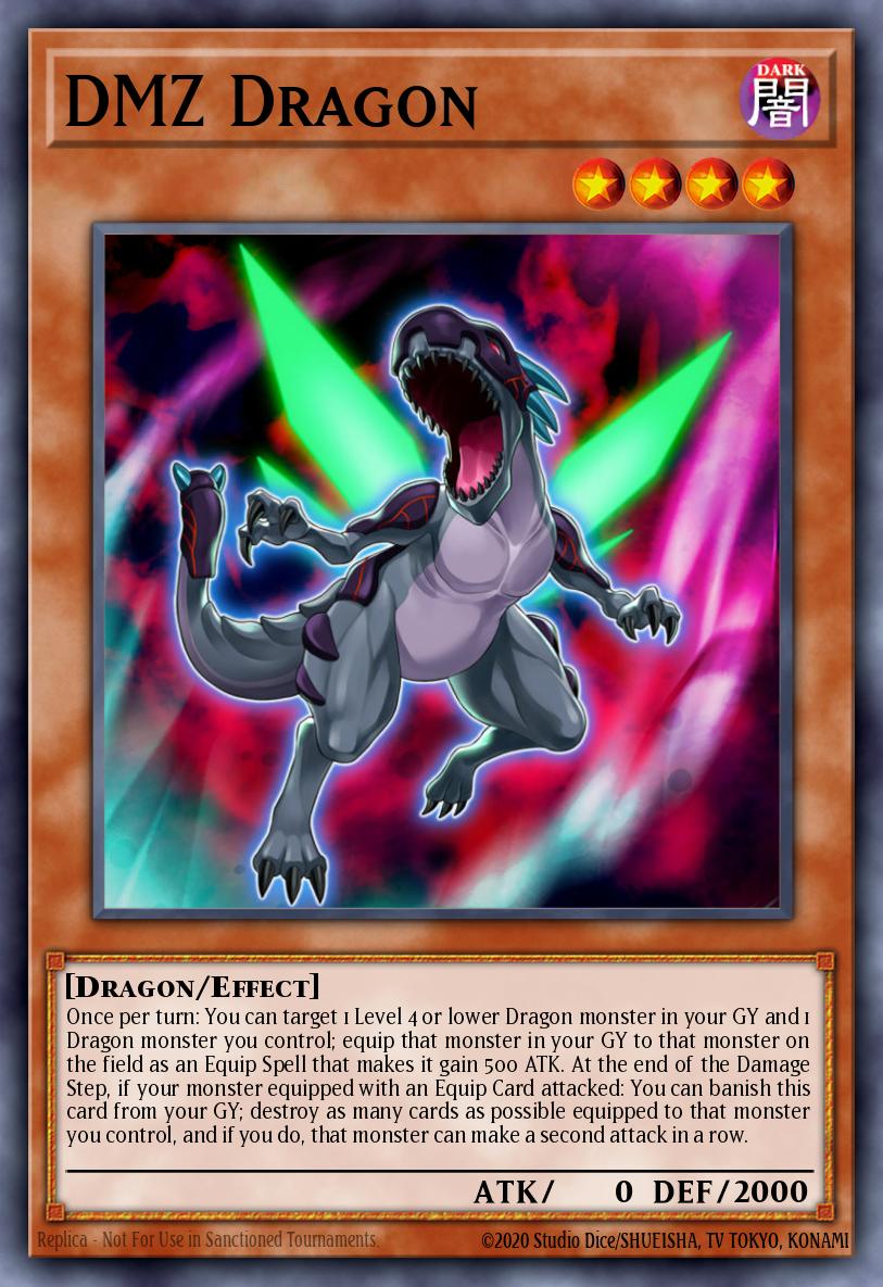 DMZ Dragon Yu-Gi-Oh card