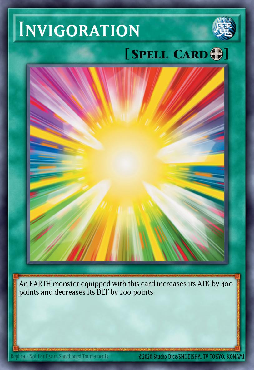 Invigoration Yu-Gi-Oh card