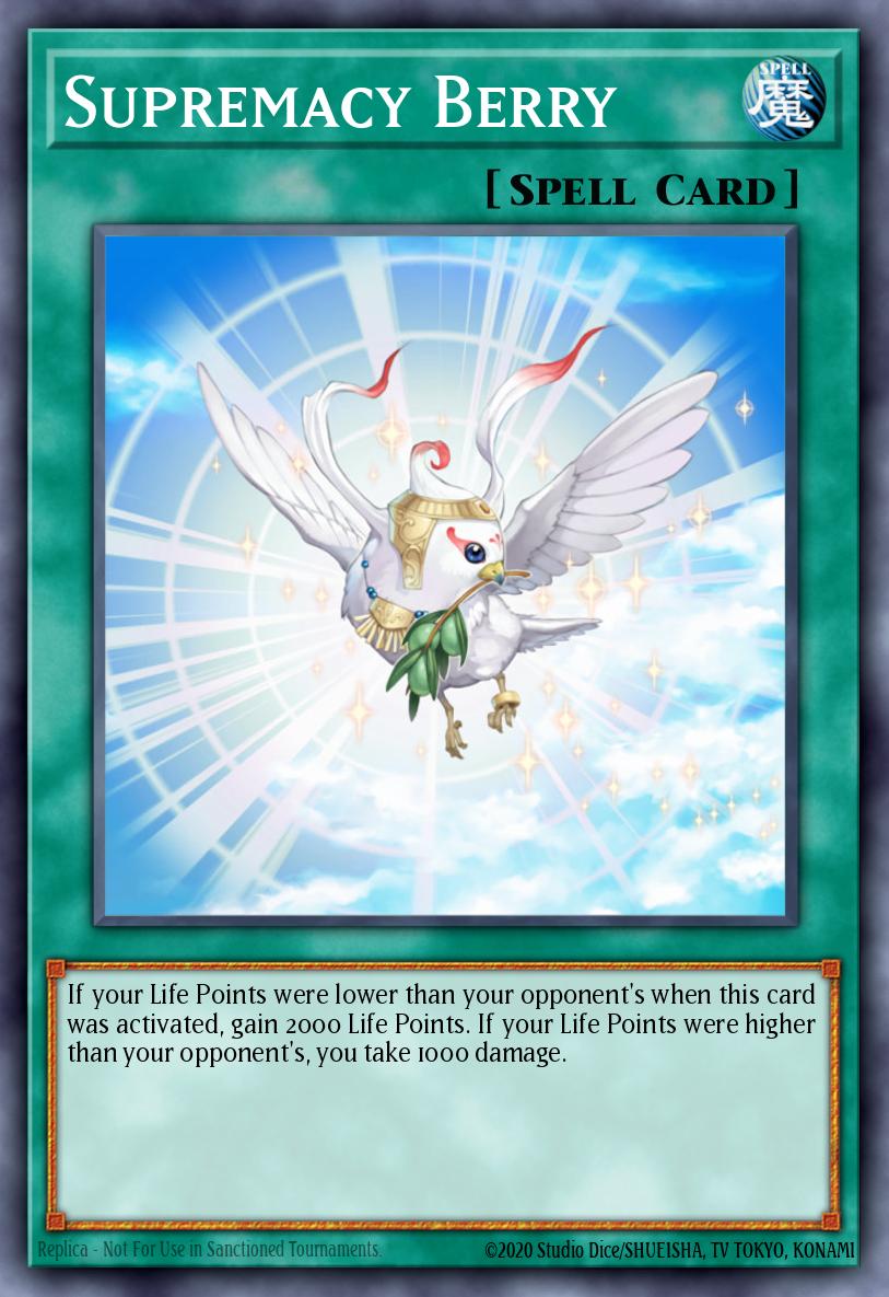 Supremacy Berry Yu-Gi-Oh card