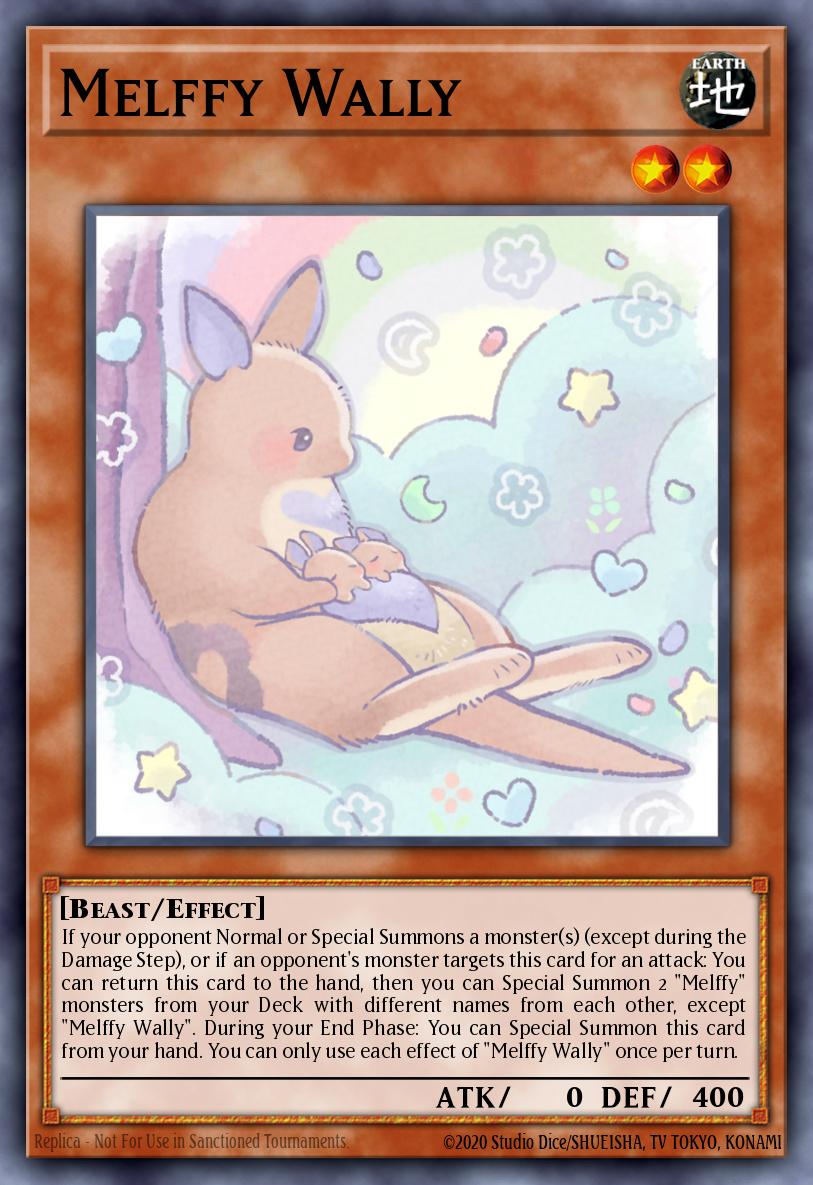 Melffy Wally Yu-Gi-Oh card