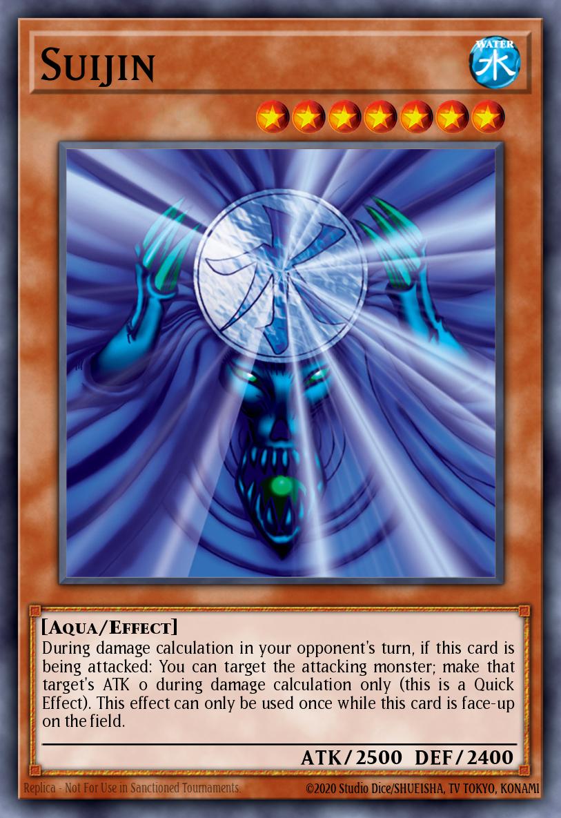Suijin Yu-Gi-Oh card