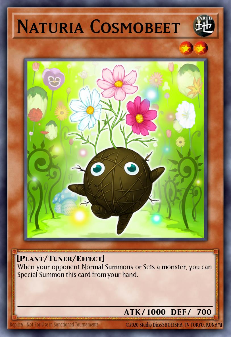 Naturia Cosmobeet Yu-Gi-Oh card