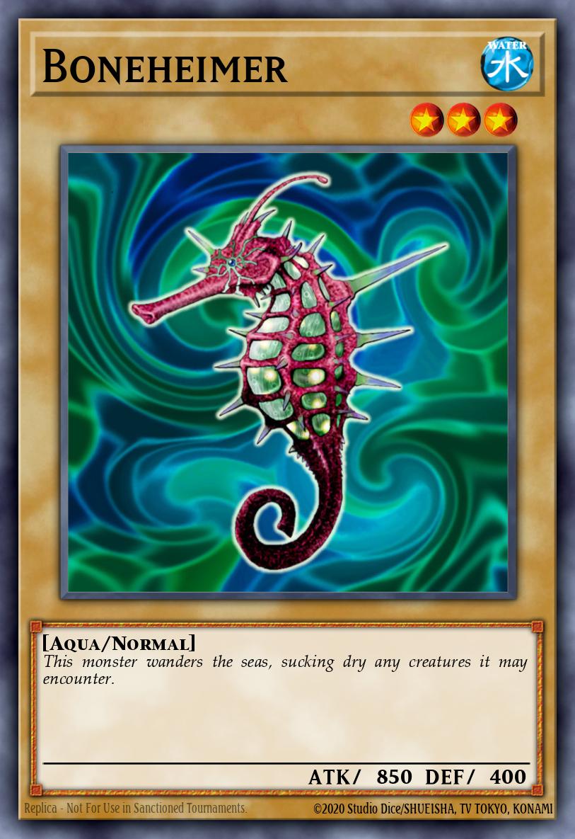 Boneheimer Yu-Gi-Oh card