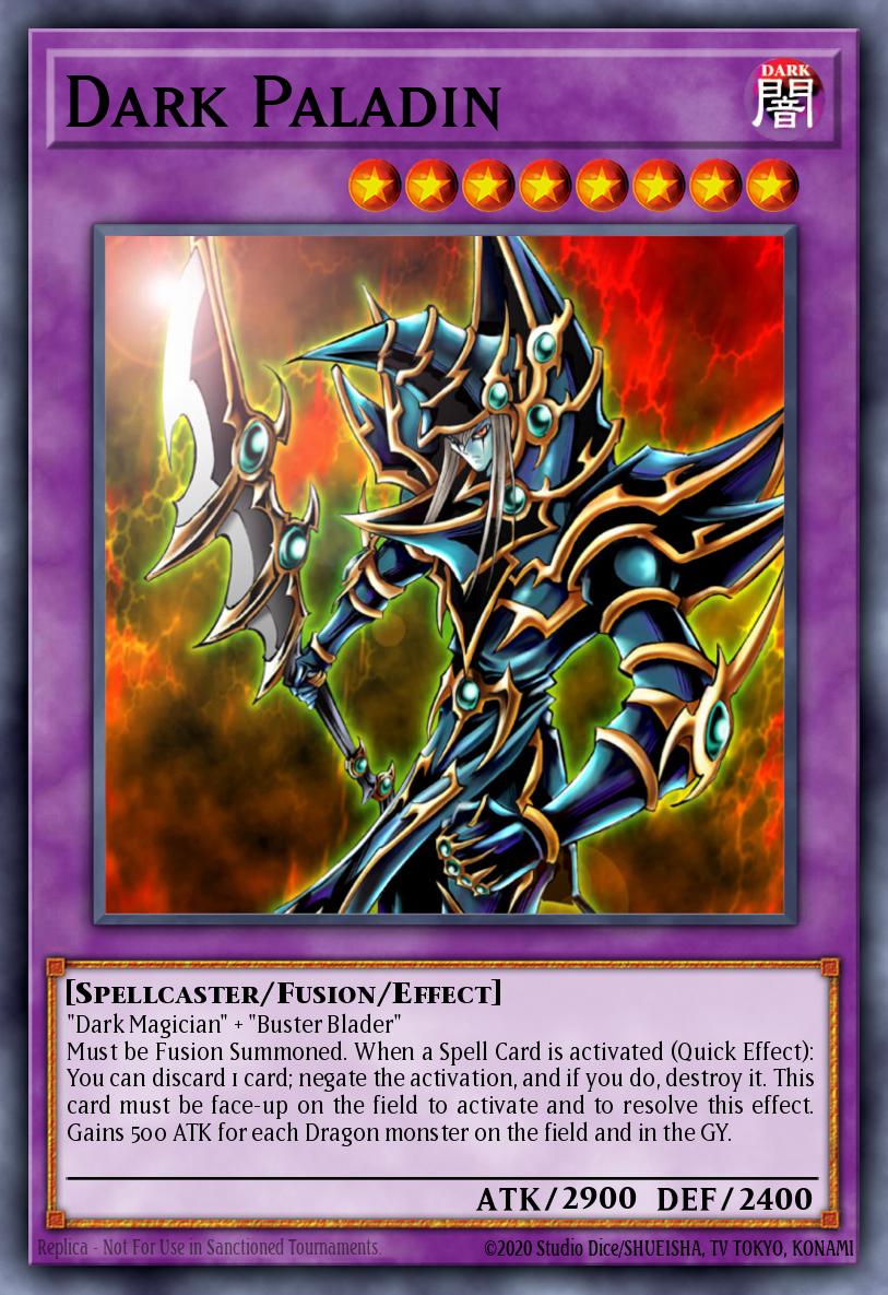 Dark Paladin Yu-Gi-Oh card