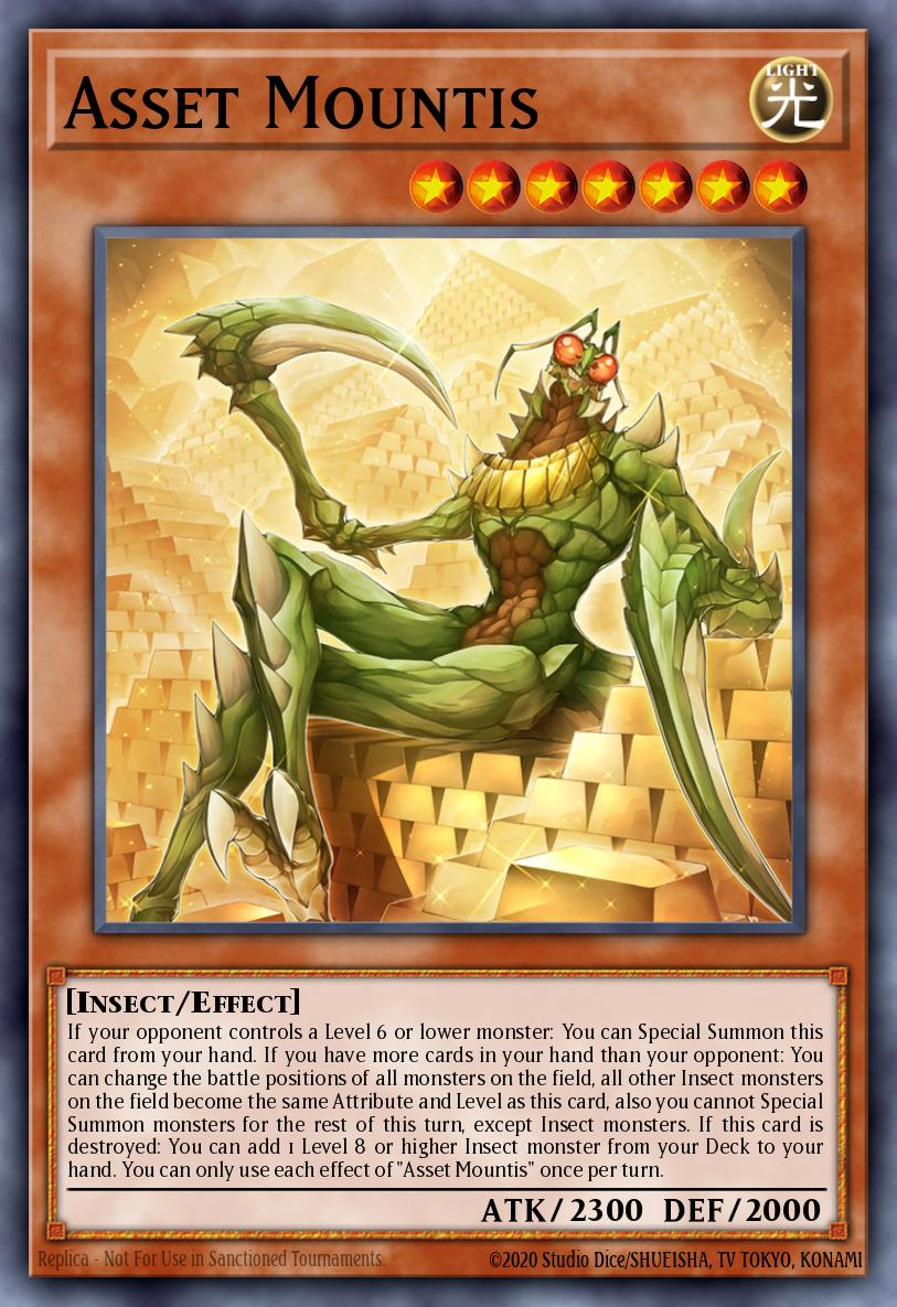 Asset Mountis Yu-Gi-Oh card